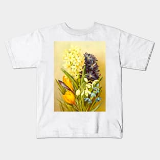 leaves and flowers Kids T-Shirt